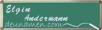 Elgin Andermann Visitenkarte